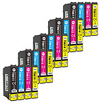 20 Cartouches T0615 compatibles Epson T0611 T0612 T0613 T0614 pour imprimantes Epson Stylus D68/D88