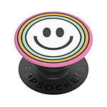 PopSockets PopGrip Smartphone Maintien Support Vidéo Design smiley multicolore