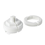 POPP - Adaptateur de thermostat pour Caleffi et Giacomini Blanc - POP_014G0263 - POPP