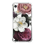 LaCoqueFrançaise Coque iPhone Xr anti-choc souple angles renforcés transparente Motif Fleurs roses