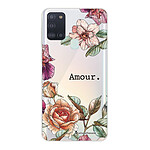 LaCoqueFrançaise Coque Samsung Galaxy A21S 360 intégrale transparente Motif Amour en fleurs Tendance