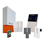 Comelit - Pack alarme connectée Secur Hub Kit 1 - Transmission IP + Module GSM HUB2G