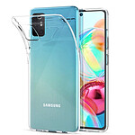 Evetane Coque compatible avec Samsung Galaxy A71 souple en silicone transparente Motif