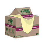 POST-IT Super Sticky Recycling Notes, 76 x 76 mm, jaune
