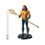 DC Comics - Figurine flexible Bendyfigs Aquaman 19 cm