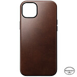 Nomad Coque Modern Cuir Horween pour iPhone 15 Plus Marron