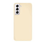 LaCoqueFrançaise Coque silicone liquide Beige pour Samsung Galaxy S21 5G