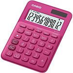 CASIO Calculatrice MS-20UC-RD 12 Chiffres Rouge