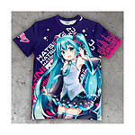 Hatsune Miku - T-Shirt Expressive Vibes  - Taille XL