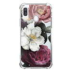 LaCoqueFrançaise Coque Samsung Galaxy A20e anti-choc souple angles renforcés transparente Motif Fleurs roses