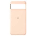 Google Coque pour Google Pixel 8 Silicone Antichocs Soft-touch Original  Rose