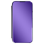 Avizar Étui Clear View pour iPhone 13 Pro avec Clapet Miroir Support Vidéo violet
