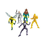 Spider-Man Marvel Legends - Pack 5 figurines Spider-Man, Silvermane, Human Fly, Molten Man, Raz