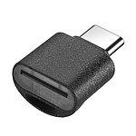 Avizar Mini Lecteur Carte micro SD et TF, Adaptateur USB-C  Noir