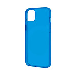 Muvit Coque pour iPhone 14 Plus Souple et Anti-rayures Bleu