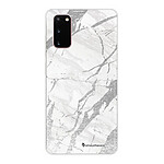 LaCoqueFrançaise Coque Samsung Galaxy S20 360 intégrale transparente Motif Marbre gris Tendance