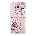 LaCoqueFrançaise Coque Samsung Galaxy S8 360 intégrale transparente Motif Rose Pivoine Tendance