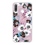 LaCoqueFrançaise Coque Huawei P30 360 intégrale transparente Motif Fleurs parme Tendance