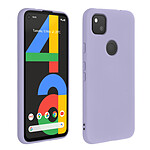 Avizar Coque Google Pixel 4A Silicone Semi-rigide Finition Soft Touch Violet
