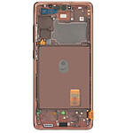 Samsung Bloc Complet pour Galaxy S20 FE 5G Écran LCD Vitre Tactile original  Orange