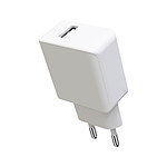 Avizar Chargeur Secteur USB Puissance 10W Charge Rapide et Sécurisée Compact Blanc