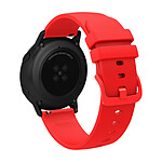 Avizar Bracelet pour Samsung Galaxy Watch Active 40mm Silicone Souple Rouge
