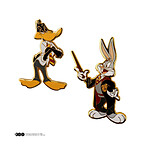 Looney Tunes - Pack 2 pin's Bugs Bunny & Daffy Duck at Hogwarts