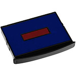 Colop Cassette Encreur Recharge E/2600 Bicolore Bleu Rouge