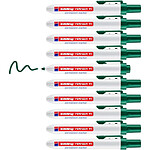 EDDING Marqueur Permanent Retract 11 Vert Pointe Moyenne 1,5-3 mm x 10
