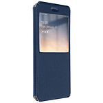 Avizar Housse Galaxy Note 8 Etui Fenêtre Protection à Clapet Ultra-fin Flip Case Bleu