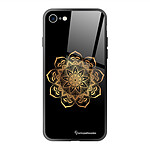LaCoqueFrançaise Coque iPhone 7/8/ iPhone SE 2020/ 2022 Coque Soft Touch Glossy Mandala Or Design