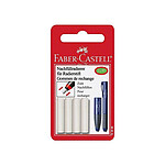 FABER-CASTELL Pack de 4 gommes de recharge pour Crayon gomme x 5