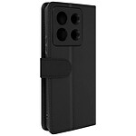 Avizar Étui pour Xiaomi Redmi Note 13 Pro 5G Porte-carte Support Vidéo  Noir