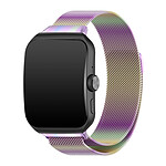 Avizar Bracelet pour Oppo Watch 3 Pro Acier Inoxydable Milanais Magnétique  multicolore