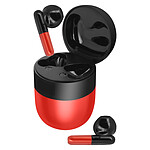 Avizar Ecouteurs sans-fil Rouge pour Tous les appareils dotés de la fonction Bluetooth