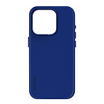 Decoded Coque MagSafe pour iPhone 15 Pro Silicone Mat Doux Bleu Galactique