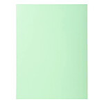 EXACOMPTA Paquet 100 chemises SUPER 160 - 24x32cm - Vert clair