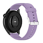 Avizar Bracelet pour Huawei Watch 3 Pro Silicone Souple Violet