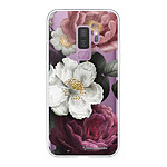 LaCoqueFrançaise Coque Samsung Galaxy S9 Plus 360 intégrale transparente Motif Fleurs roses Tendance