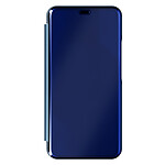 Avizar Étui Clear View pour Samsung Galaxy S22 avec Clapet Miroir Support Vidéo  bleu