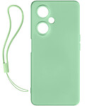 Avizar Coque pour OnePlus Nord CE 3 Lite 5G Silicone Soft Touch Finition Mate Anti-trace  Vert Clair