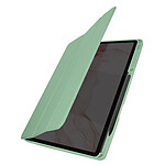 Dux Ducis Étui pour Samsung Galaxy Tab S7 Plus 12.4 S7 FE et S8 Plus Support Clavier Vidéo Rabat Aimanté Vert