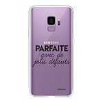 Evetane Coque Samsung Galaxy S9 360 intégrale transparente Motif Parfaite Avec De Jolis Défauts Tendance