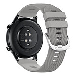 Avizar Bracelet pour Honor Magic Watch 2 46mm Silicone Texturé Gris