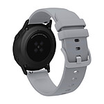 Avizar Bracelet pour Samsung Galaxy Watch Active 40mm Silicone Souple Gris