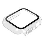 Avizar Coque pour Apple Watch Serie 7 (45mm) Rigide Finition Soft-touch Enkay Transparent