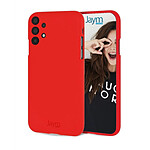 Jaym Coque pour Samsung Galaxy A32 4G Premium Soft Feeling Rouge