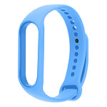 Avizar Bracelet pour Xiaomi Mi Band 5 / 6 / 7 Silicone Soft Touch Waterproof Bleu