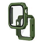 Avizar Protection Intégrale Verre Trempé Apple Watch Series 6 / 5 / 4 / SE 44mm Kaki