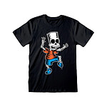 Les Simpson - T-Shirt Skeleton Bart - Taille M